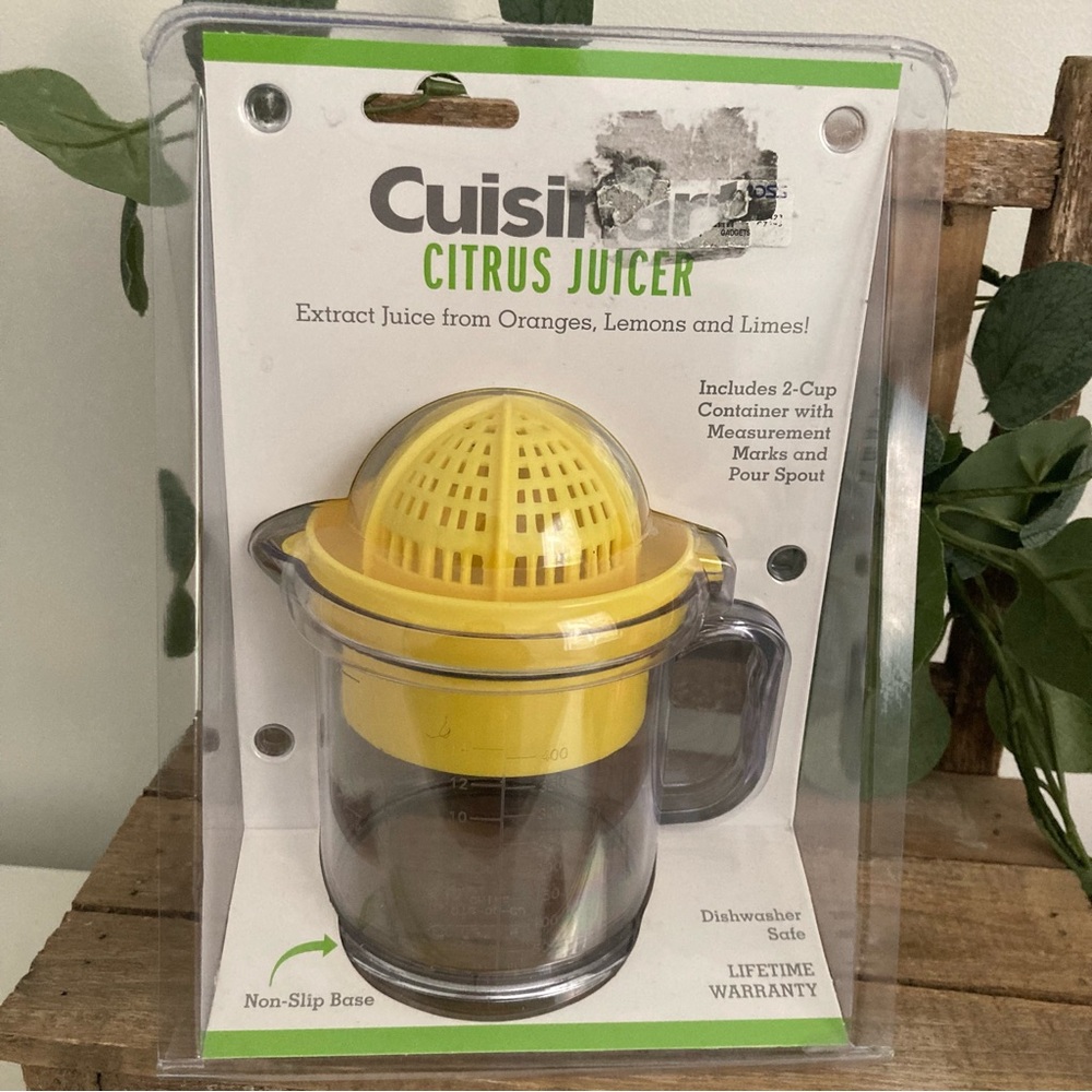 Cuisinart Yellow Citrus Juicer